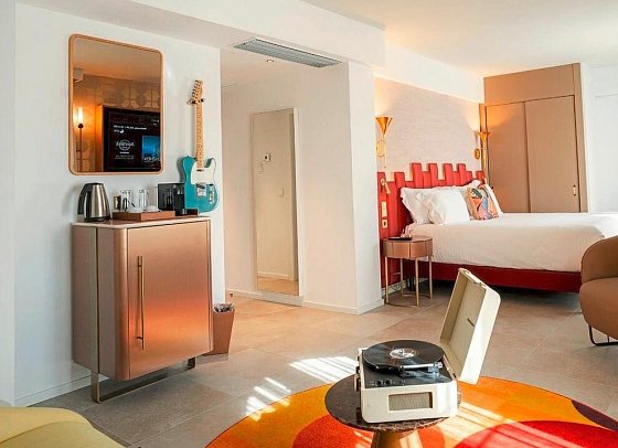 Hard Rock Hotel Marbella - Wohnbeispiel Studio Suite (Zimmercodierung SB1)
