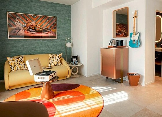 Hard Rock Hotel Marbella - Wohnbeispiel Studio Suite (Zimmercodierung SB1)