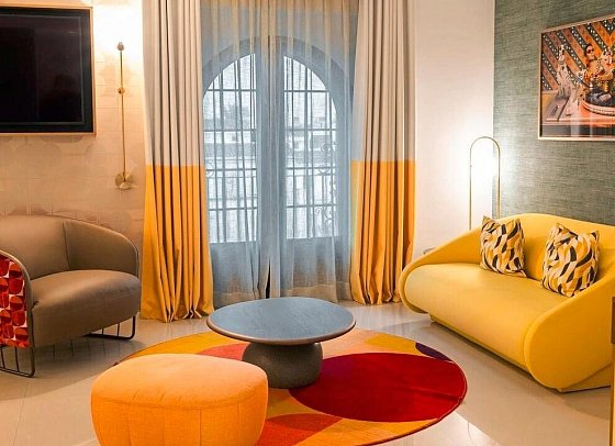 Hard Rock Hotel Marbella - Wohnbeispiel Studio Suite (Zimmercodierung SB1)