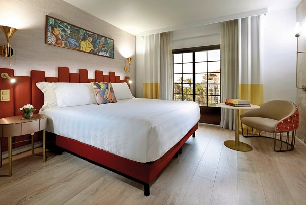 Hard Rock Hotel Marbella - Wohnbeispiel Doppelzimmer Classic (Zimmercodierung DB1)