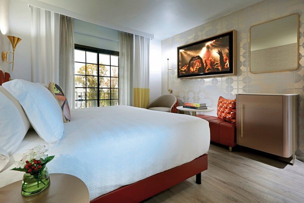 Hard Rock Hotel Marbella - Wohnbeispiel Doppelzimmer Classic (Zimmercodierung DB1)