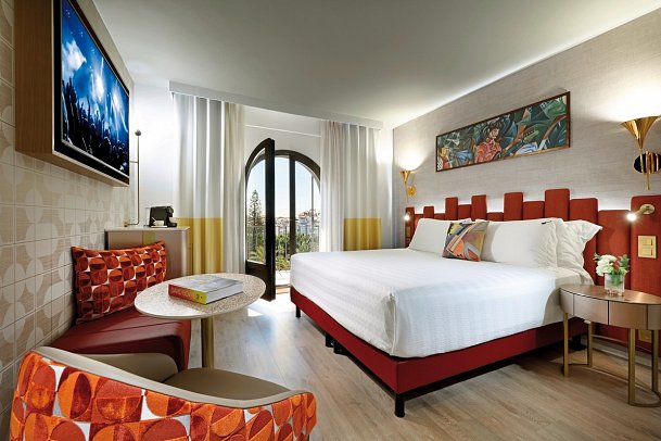 Hard Rock Hotel Marbella - Wohnbeispiel Doppelzimmer Superior (Zimmercodierung DS1)