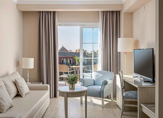 Iberostar Waves Málaga Playa - Wohnbeispiel Suite Meerblick (Zimmercodierungen WB1 & WB2)
