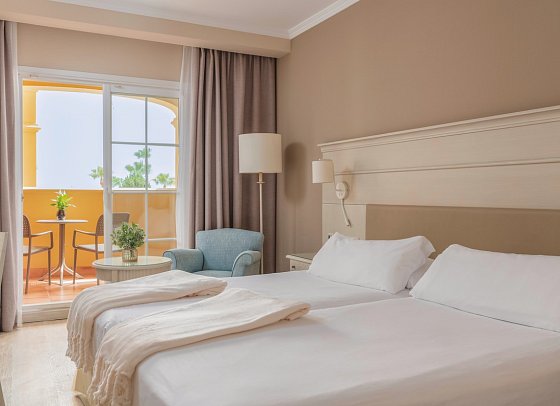 Iberostar Waves Málaga Playa - Wohnbeispiel Doppelzimmer (Zimmercodierungen DB1, DB2, D1G, D2G, D1N & D2N)