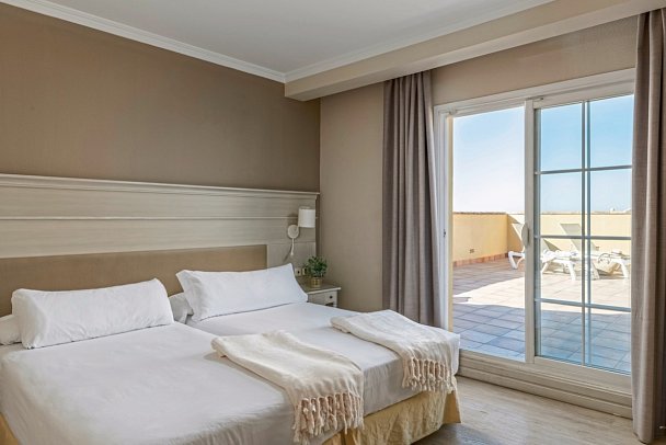 Iberostar Waves Málaga Playa - Wohnbeispiel Suite Meerblick (Zimmercodierungen WB1 & WB2)