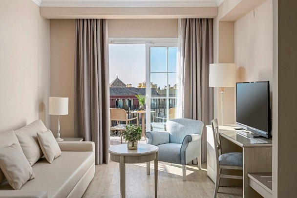 Iberostar Waves Málaga Playa - Wohnbeispiel Suite Meerblick (Zimmercodierungen WB1 & WB2)