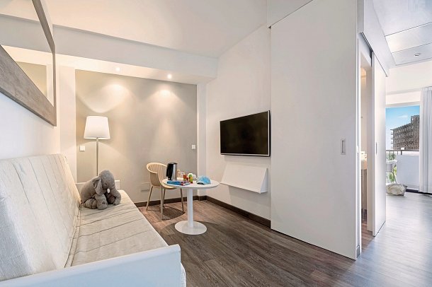 Sol Príncipe - Wohnbeispiel Juniorsuite Poolblick (Zimmercodierungen J1P & J2P)