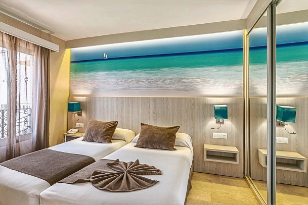 Benalmádena Palace - Wohnbeispiel Apt. 1 Schlafzimmer (Zimmercodierungen AB1, AB2, AB4, AB5, ABP, A1P, A2P, A3P, ABN, A2N, A3N & A4N)