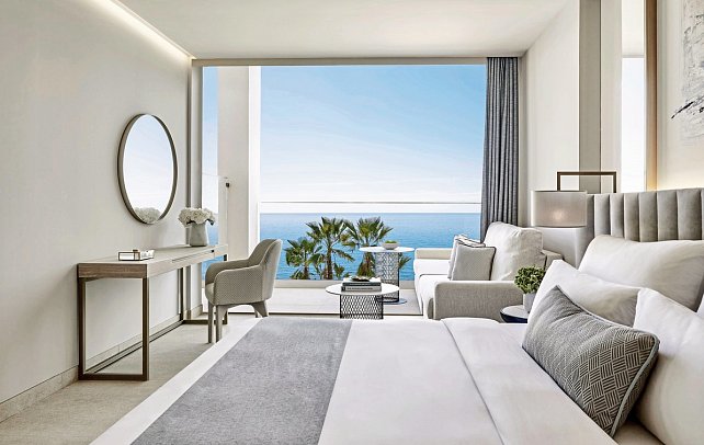 Ikos Andalusia - Wohnbeispiel Doppelzimmer Superior Meerblick (Zimmercodierung DSM)