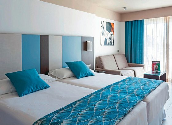 Hotel Riu Costa del Sol - Wohnbeispiel Doppelzimmer seitl. Meerblick groß (Zimmercodierung DB2)