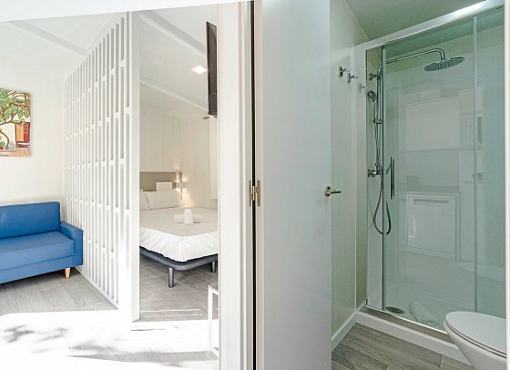 Costa del Sol Glamping Village - Wohnbeispiel Amos Studio (Zimmercodierung SB1)