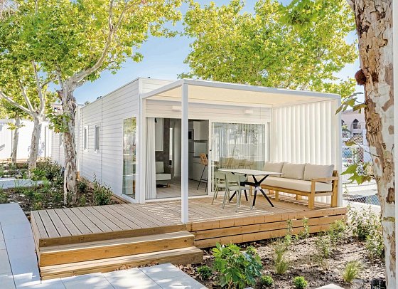 Costa del Sol Glamping Village - Wohnbeispiel Bungalow Neri (Zimmercodierung BF1)