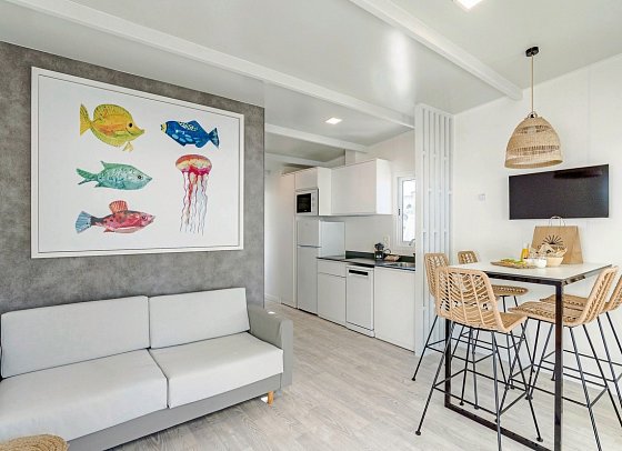 Costa del Sol Glamping Village - Wohnbeispiel Bungalow Neri (Zimmercodierung BF1)
