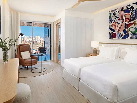 H10 Croma Málaga - Wohnbeispiel Doppelzimmer Superior (Zimmercodierung DS1)