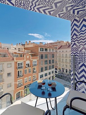 H10 Croma Málaga - Wohnbeispiel Juniorsuite (Zimmercodierung JB1)