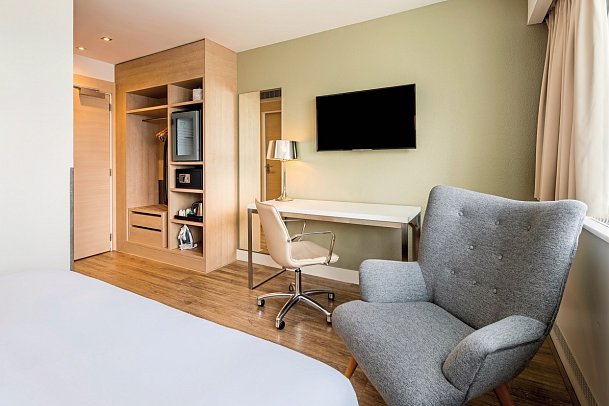 NH Amsterdam Noord - Wohnbeispiel Doppelzimmer Standard (Zimmercodierung DG1)