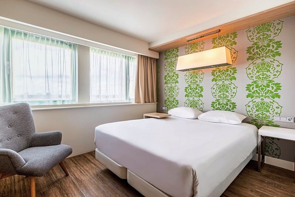 NH Amsterdam Noord - Wohnbeispiel Doppelzimmer Standard (Zimmercodierung DG1)