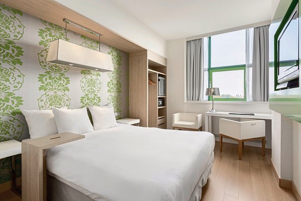 NH Amsterdam Noord - Wohnbeispiel Doppelzimmer Standard (Zimmercodierung DG1)
