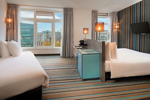 WestCord City Centre Hotel Amsterdam - Wohnbeispiel Doppelzimmer (Zimmercodierung DB1)