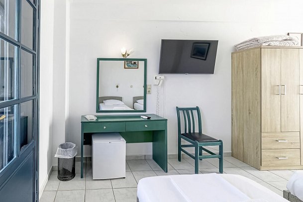 Votsalakia Beach - Wohnbeispiel Doppelzimmer Meerblick (Zimmercodierung DBM)