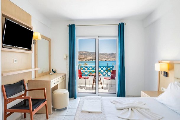 Votsalakia Beach - Wohnbeispiel Doppelzimmer Meerblick (Zimmercodierung DBM)