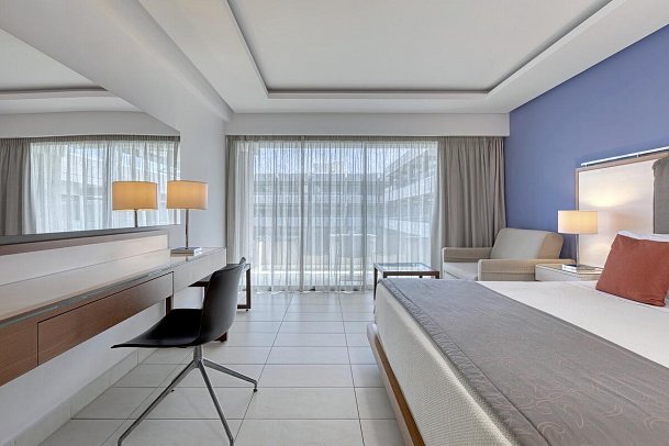 Alimounda Mare - Wohnbeispiel Doppelzimmer seitl. Meerblick (Zimmercodierung DBN)