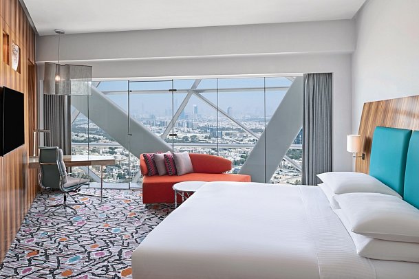 Andaz Capital Gate Abu Dhabi by Hyatt - Wohnbeispiel Deluxe Room