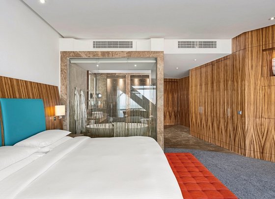 Andaz Capital Gate Abu Dhabi by Hyatt - Wohnbeispiel Standard King (Zimmercodierung DB1)
