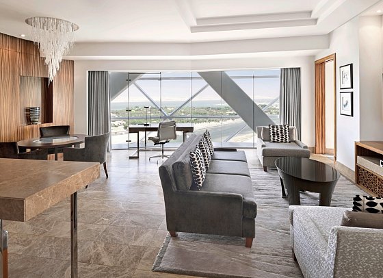 Andaz Capital Gate Abu Dhabi by Hyatt - Wohnbeispiel Capital Suite (Zimmercodierung WB1)