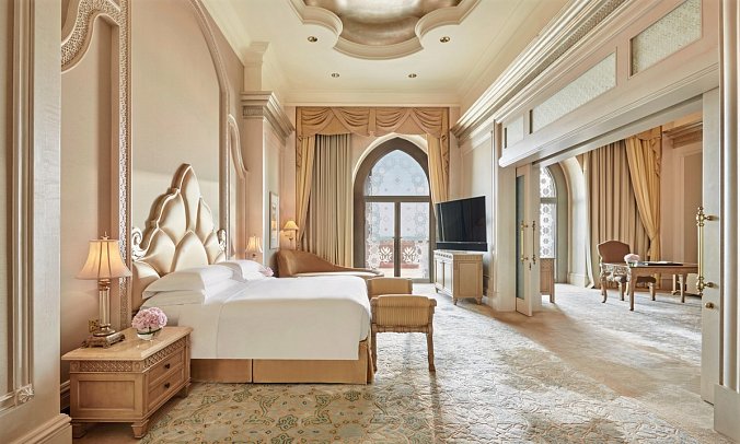 Emirates Palace Mandarin Oriental Abu Dhabi - Wohnbeispiel 1 Bedroom Palace Suite (Zimmercodierungen WB1 & WB2)