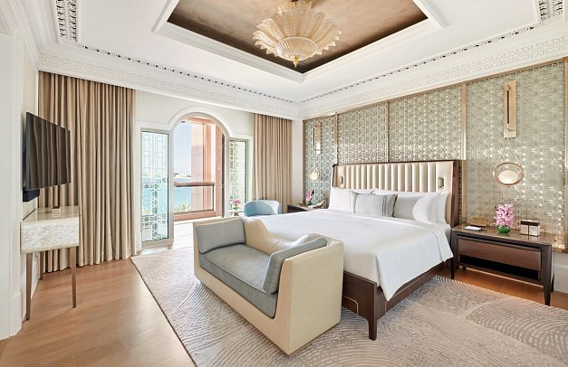 Emirates Palace Mandarin Oriental Abu Dhabi - Wohnbeispiel Sea View Suite (Zimmercodierung W1M)