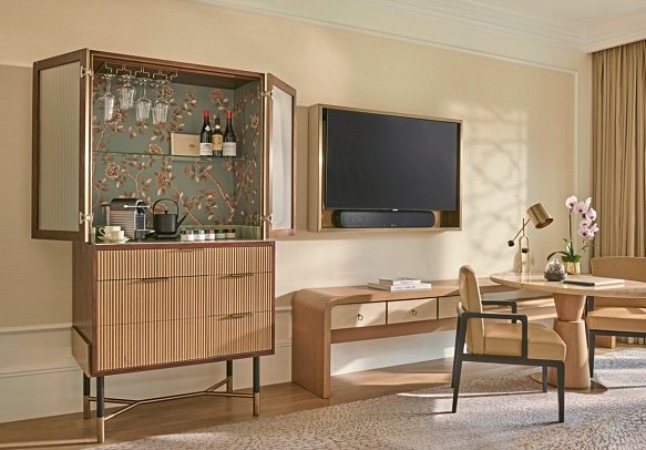 Emirates Palace Mandarin Oriental Abu Dhabi - Wohnbeispiel Deluxe Garden View (Zimmercodierungen UDG, DD2, DLM, FDL & FD1)