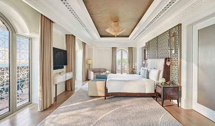 Emirates Palace Mandarin Oriental Abu Dhabi - Wohnbeispiel Panoramic Sea View Suite (Zimmercodierung W2M)