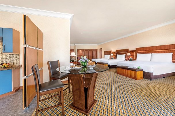 Al Raha Beach Resort & Spa - Wohnbeispiel Family Gulf View Room (Zimmercodierung FB1)