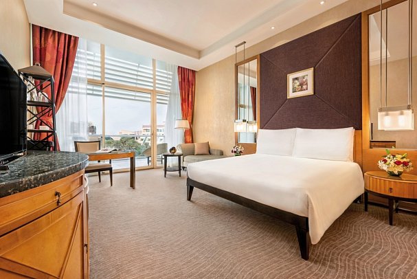 Al Raha Beach Resort & Spa - Wohnbeispiel Deluxe Gulf View (Zimmercodierungen DD1 & UP3)