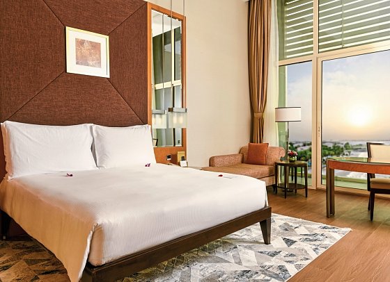 Al Raha Beach Resort & Spa - Wohnbeispiel Gulf View Room (Zimmercodierungen DB1 & UP2)