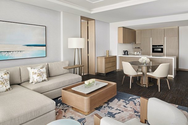 InterContinental Residences Abu Dhabi - Wohnbeispiel One Bedroom Apartment City View (Zimmercodierung AB1)