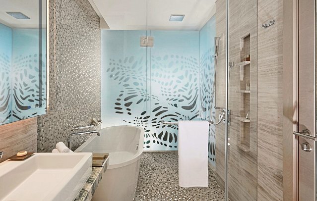 Royal M Hotel by Gewan Abu Dhabi - Beispiel Bad (Zimmercodierungen DD1 & UM1)