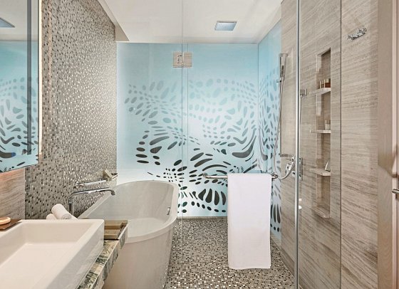 Royal M Hotel by Gewan Abu Dhabi - Beispiel Bad (Zimmercodierungen DD1 & UM1)