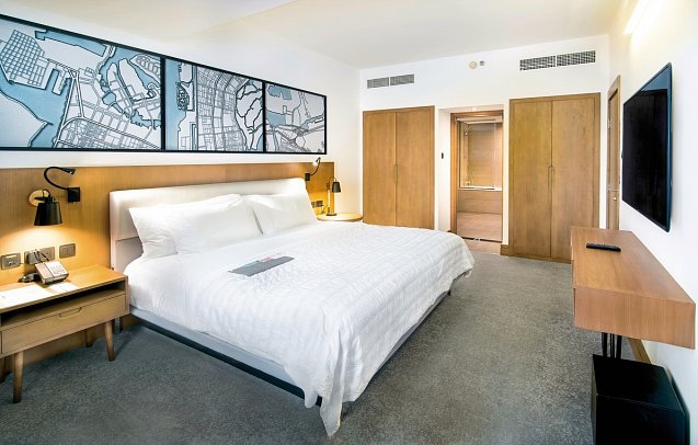 Le Méridien Abu Dhabi - Wohnbeispiel Deluxe Suite (Zimmercodierung WD1)