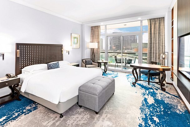 Beach Rotana Abu Dhabi - Wohnbeispiel Spacious Sea View Room with Balcony (Zimmercodierung D2M)