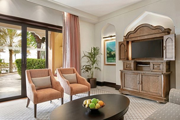 Shangri-La Qaryat Al Beri - Wohnbeispiel Garden Suite (Zimmercodierung WB1)