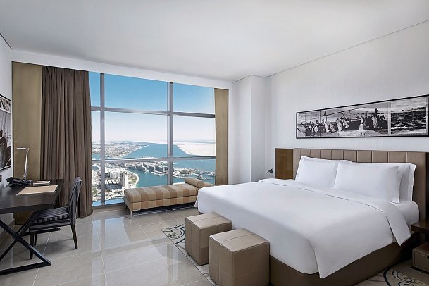 Conrad Abu Dhabi Etihad Towers - Wohnbeispiel One Bedroom Apartment With Sea View (Zimmercodierungen ABM & OBM)