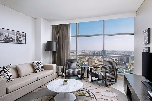 Conrad Abu Dhabi Etihad Towers - Wohnbeispiel One Bedroom Apartment With Sea View (Zimmercodierung ABM)