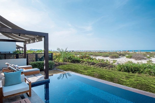 Park Hyatt Abu Dhabi Hotel and Villas - Wohnbeispiel Two Bedroom Garden View Villa with Private Pool 2+2 (Zimmercodierung FB2)
