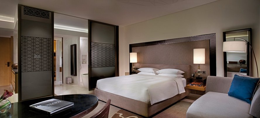 Park Hyatt Abu Dhabi Hotel and Villas - Wohnbeispiel Family Park Room (Zimmercodierung FB1)