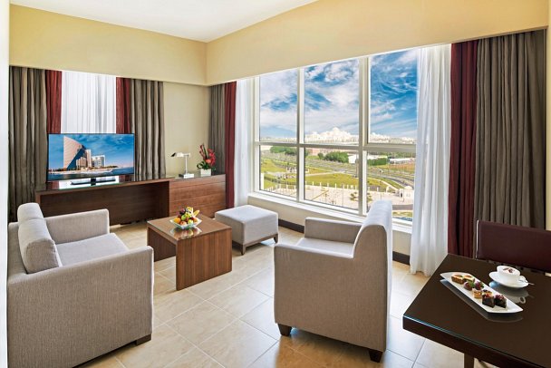 Khalidiya Palace Rayhaan by Rotana - Wohnbeispiel One Bedroom Suite (Zimmercodierung WB1)