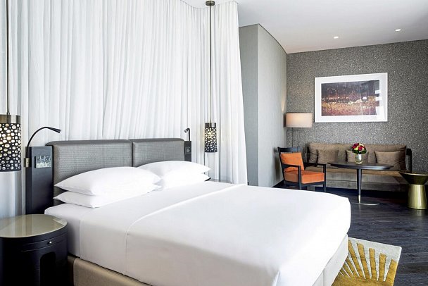 Grand Hyatt Abu Dhabi Hotel& Residences Emirates Pearl - Wohnbeispiel King Deluxe (Zimmercodierung DD1)