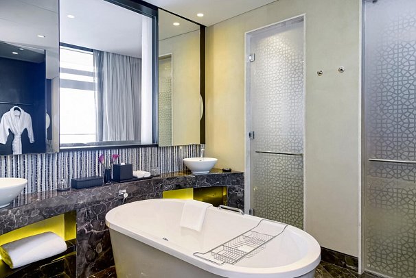 Grand Hyatt Abu Dhabi Hotel& Residences Emirates Pearl - Beispiel Bad