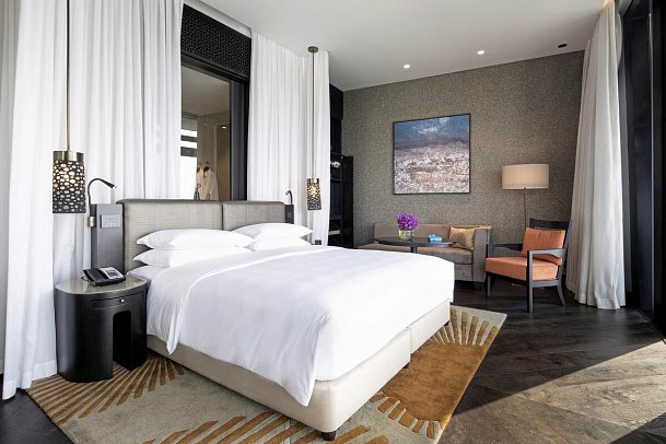 Grand Hyatt Abu Dhabi Hotel& Residences Emirates Pearl - Wohnbeispiel Grand Suite (Zimmercodierung WB1)